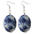 Natural Gemstone Agate Earring