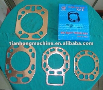 Cylinder head gasket for single cylinder diesel engine