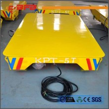 Aluminium Plant Motorized Transfer Cart for Heavy Materials Handling (KPT-45T)