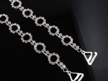 Diamante Bra Strap (DFW438) Metal Bra Strap