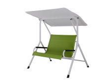 Steel luxury swing chair with canopy