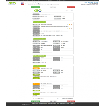 USA lighting system customs data