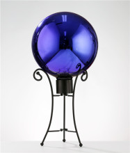 8 Inch Gazing Globe Mirror Ball in Blue