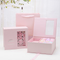 Surprise Rose Packaging Magnetic Close Window Box