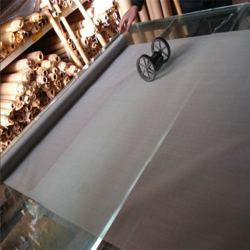 Rete metallica in acciaio inox per la stampa