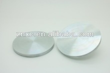 Undoped Zn sputtering deposition 99.999 Pure Zn target coating
