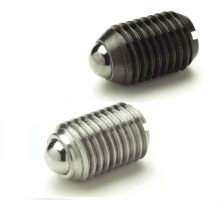 spring-loaded plunger