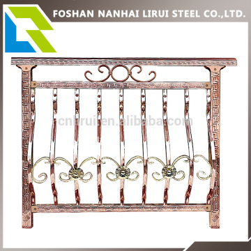 Euro retro look stainless steel handrail for stair or porch