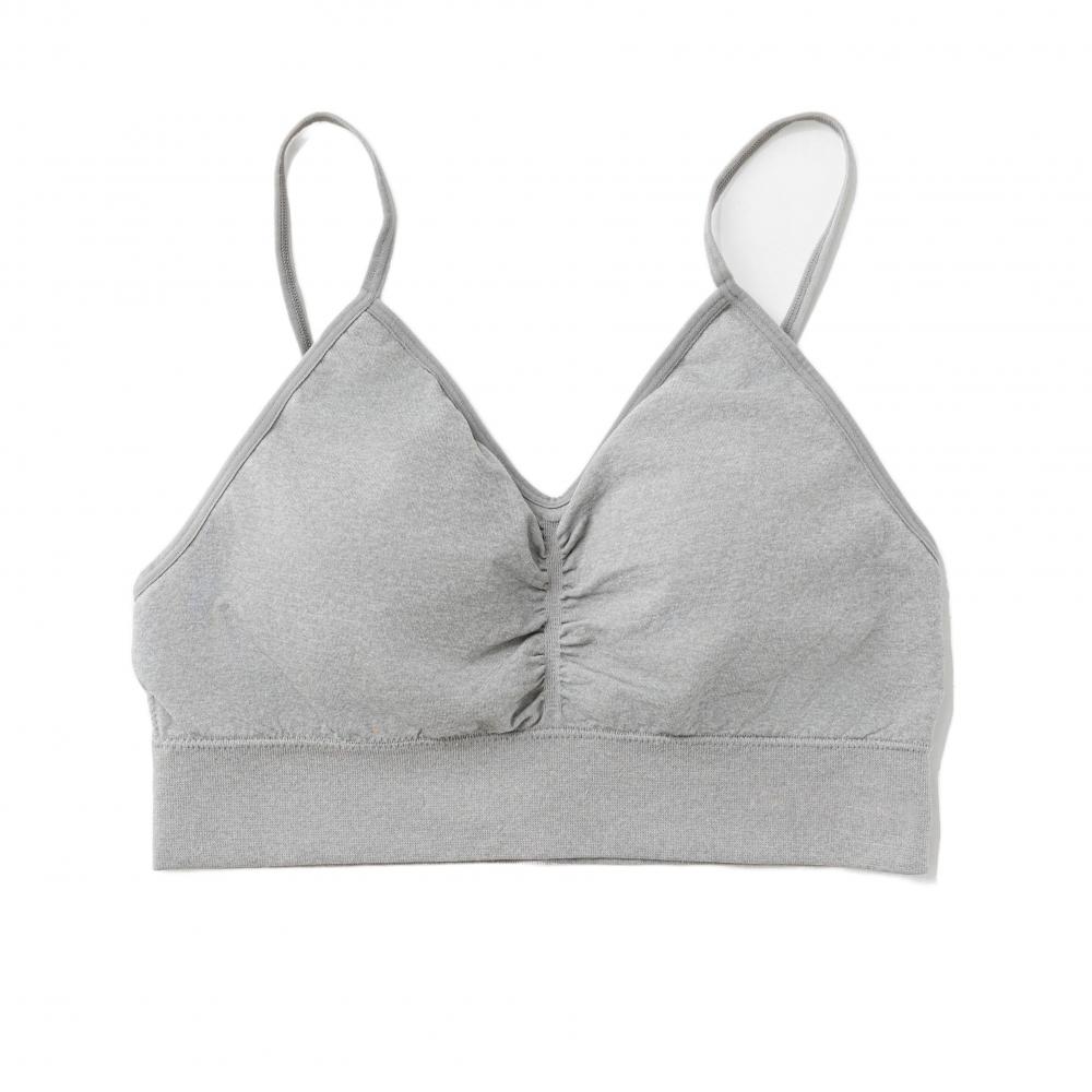 Gray Ladies Seamless Strappy Bra