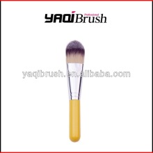 cruelty free foundation brushes, cute mini foundation brush,yellow handle