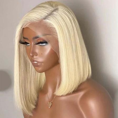 613 Blonde Bob Wig Human Hair