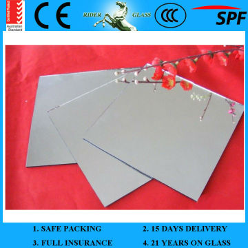 2mm 3mm Aluminum Mirror Glass Sheet