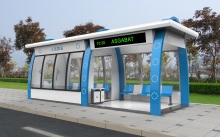 Customizable Transit Shelter Urban Transit Furniture