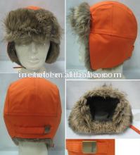 flower warm with pompon fashion winter hat