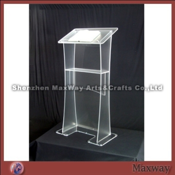 Foggy Acrylic Church Lectern Pulpit