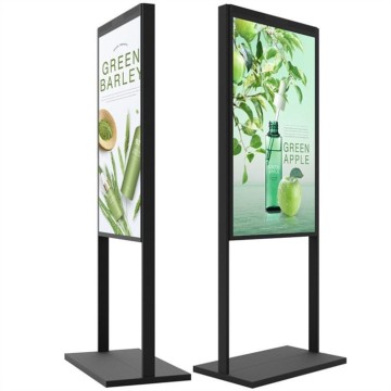 55 Inch 2000nit Floor Stand Window Advertising Screen