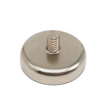 Super Strong Neodymium Pot Magnet with external thread