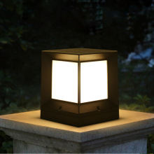 Solar Powered Outdoor Garden Pillar Light