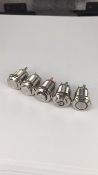 12mm Power Symbol Push Button Switch
