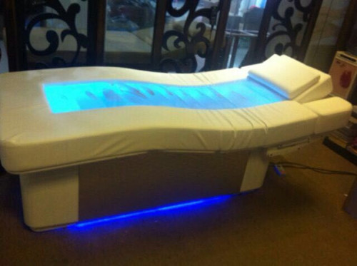 Spa Water Heating  Massage table