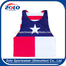 Customized Sublimation Reversible Lacrosse Pinnies With Different Color