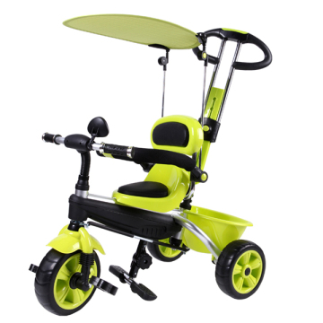 Kids Tricycle with Push Bar