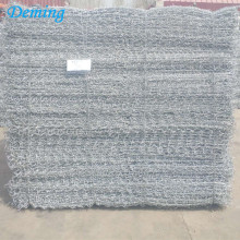 galvanized gabion mesh baskets cages box stone wall