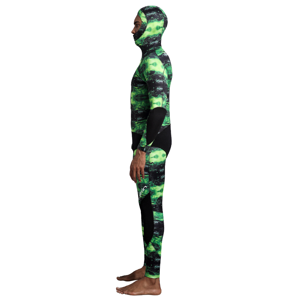 Seaskin 5MM Camo Pattern Neoprene DivingSuit