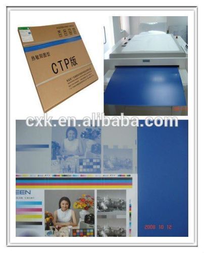 Ctp long impression printing plate