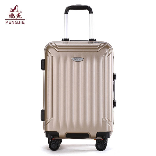 Promotion ABS+PC travel trolley luggage