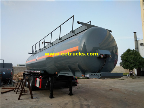 Tri-axle 32000L Hydrogen Peroxide Tanker Trailers