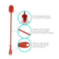 Brosse de nettoyage en silicone durable de 38 cm