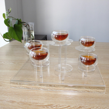 Acrylic Shelf for Cup Display Holder