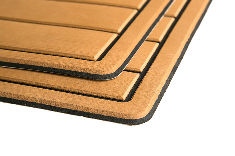 New design synthetic teak decking non skid boat flooring eva marine sheet teak decking for boats price floor