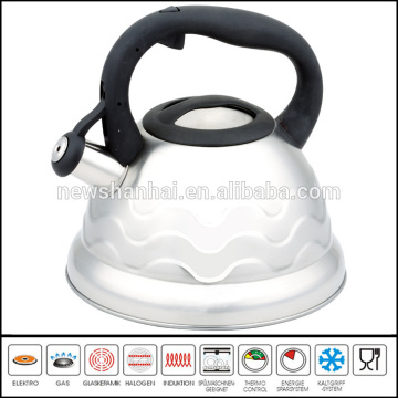 Nylon Handle Flower Pattern Induction Whistle Kettle