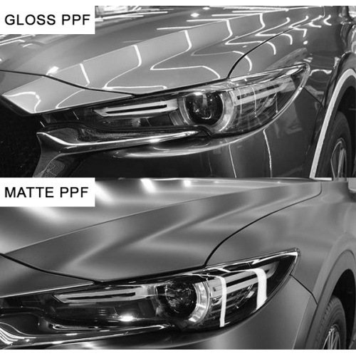 Gloss Paint Protection Film sa Satin Matte conversion.