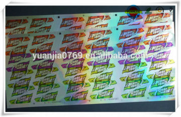 make cheap custom hologram sticker