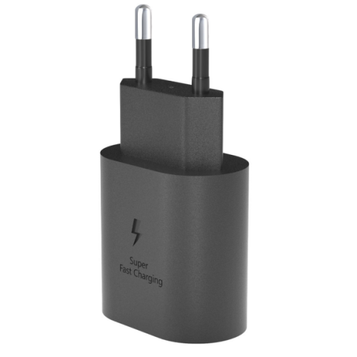 Plugue portátil 25W 1-porta Tipo-C carregador para Samsung