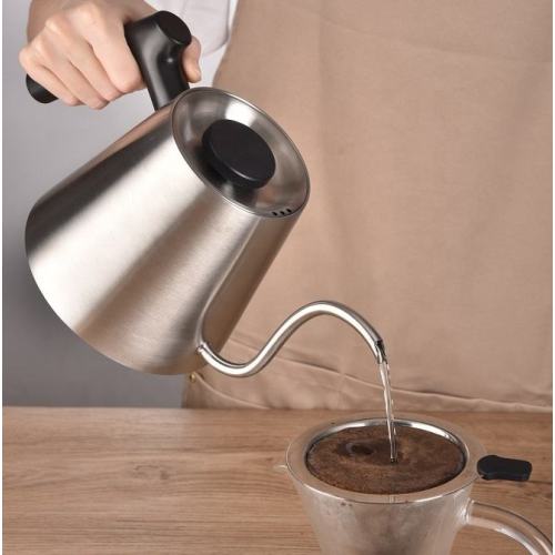 600 ml roestvrijstalen koffiepot Kettle Brewer Baneneck Kettle voor giet over koffie