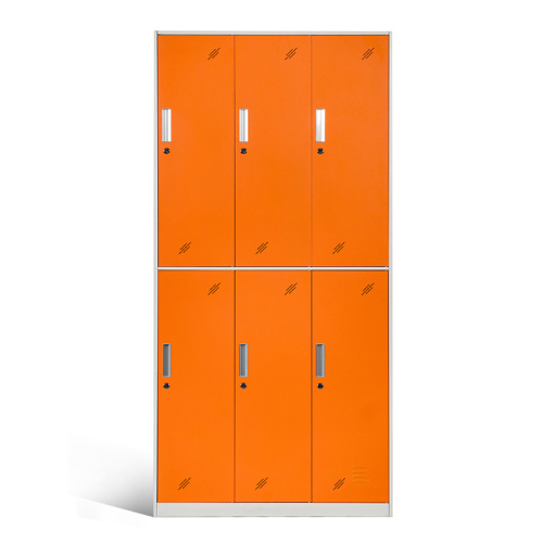 6-Compartment Cloakroom Steel Locker Wholesales