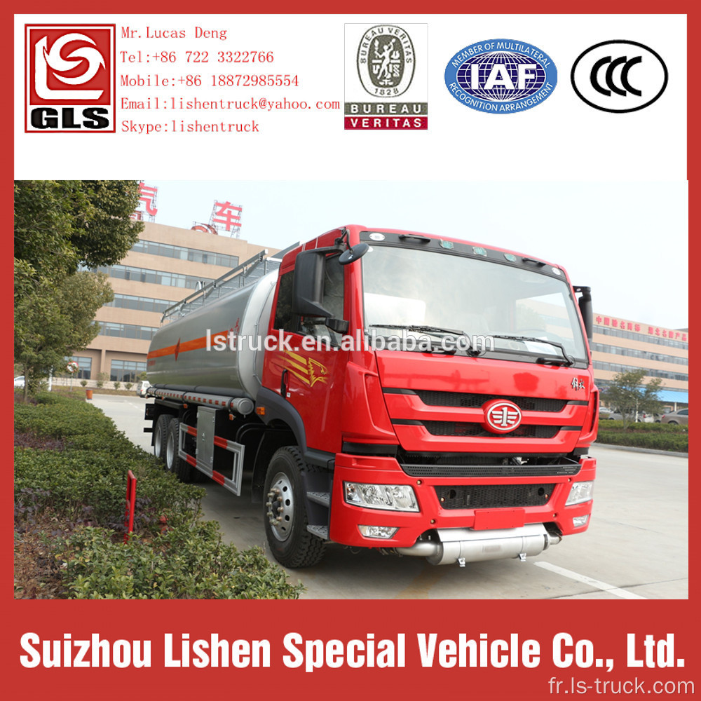 Camion-citerne FAW Fuel Truck Tanker 20 tonnes