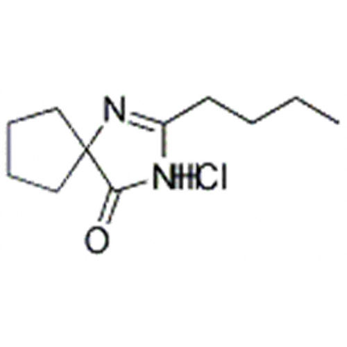 2- 부틸 -4- 스피로 사이클로 펜탄 -2- 이미 다 졸린 -5- 온 하이드로 클로라이드 CAS 151257-01-1