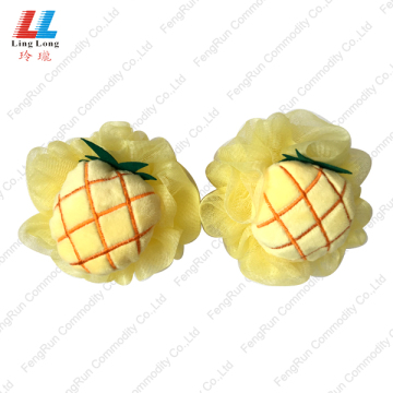 Pineapple charming mesh fruit bath ball