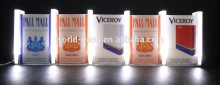 led cigarette display cigarette cases
