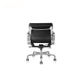 Läderbeklädnad Soft Pad Management Office Chair