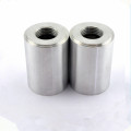 Custom Silver Cylinder Round M8 Aluminum Nut Spacers