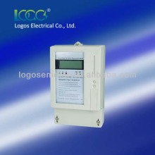 Prepayment Three Phase energy meter IC card / Prepaid electricity kWh meter LEM102QC /QG