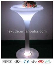 Battery lighted bar table Plastic lighted Classic LED Glowing bar table stands
