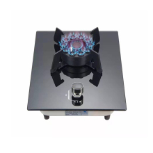 Magic Function Gas Stove with Glass Panel 1 Burner Flippable Gas Hob