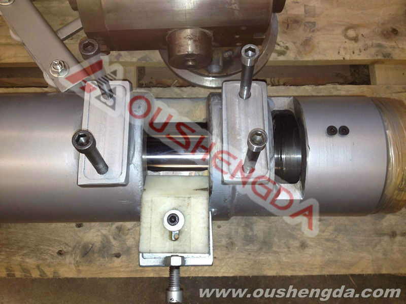 skru extruder getah umpan sejuk dan tong